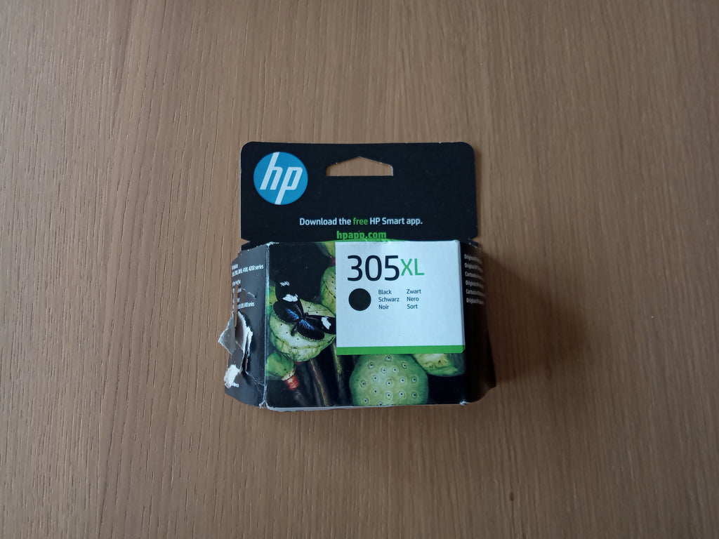HP 305 XL black GRADO A sellado