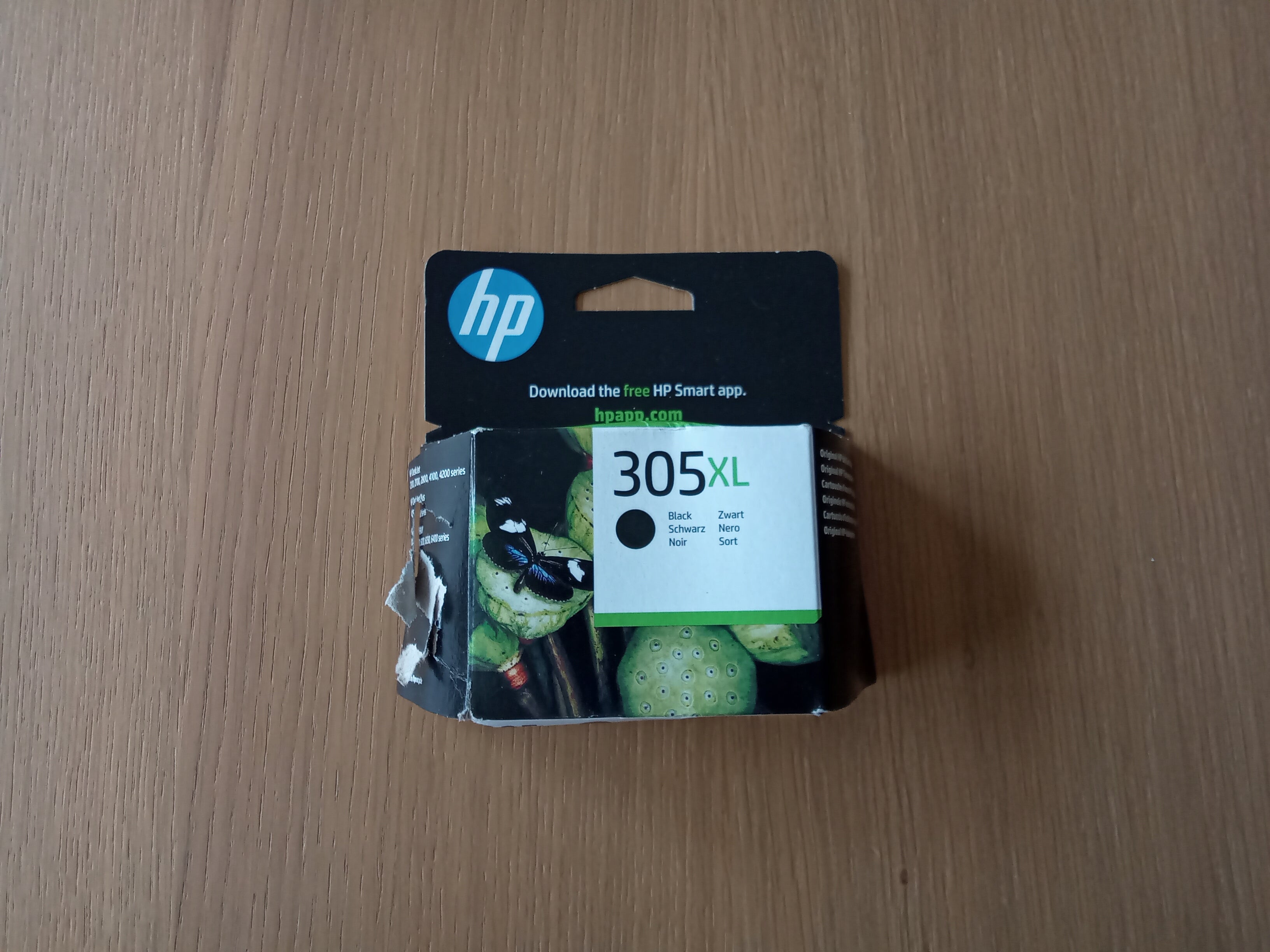 HP 305 XL black GRADO A sellado