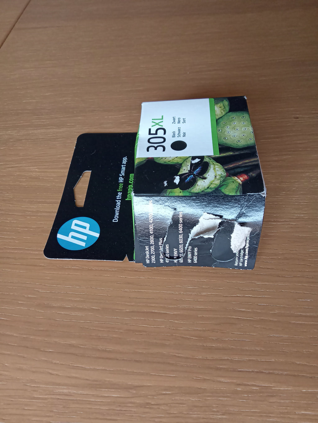 HP 305 XL black GRADO A sellado