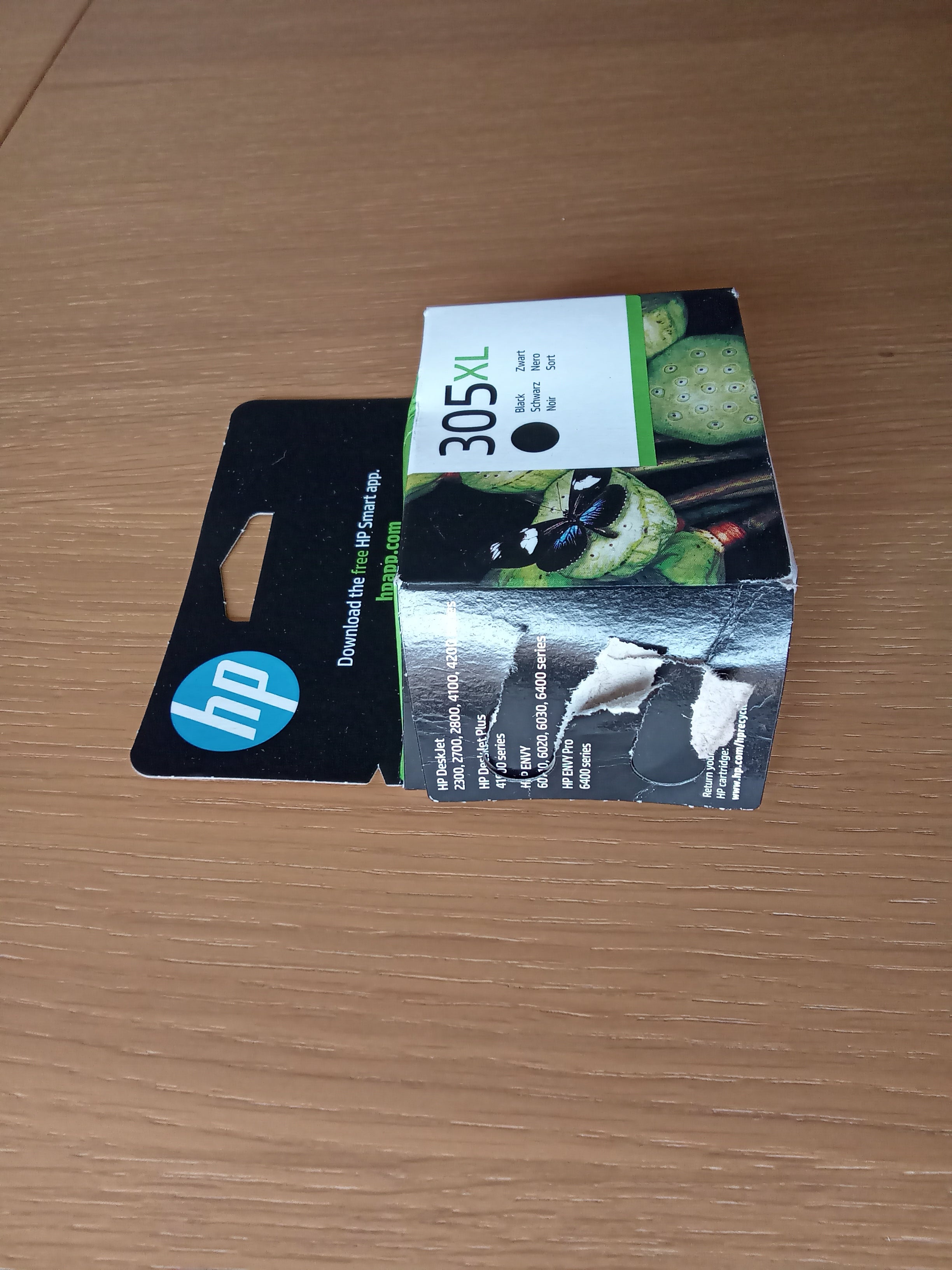 HP 305 XL black GRADO A sellado