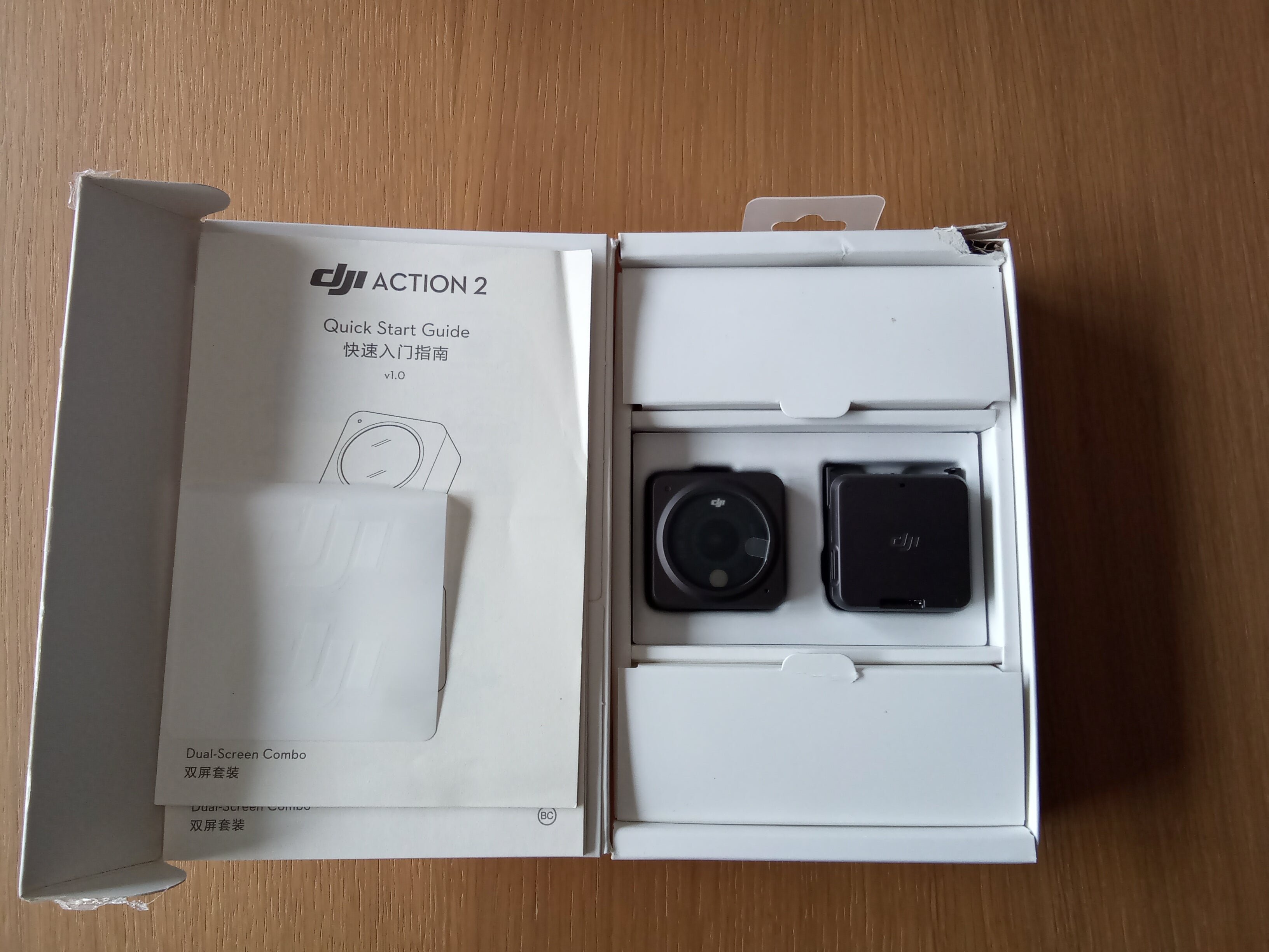 DJI Action 2 dual-screen Combo GRADO A (sin accesorios)