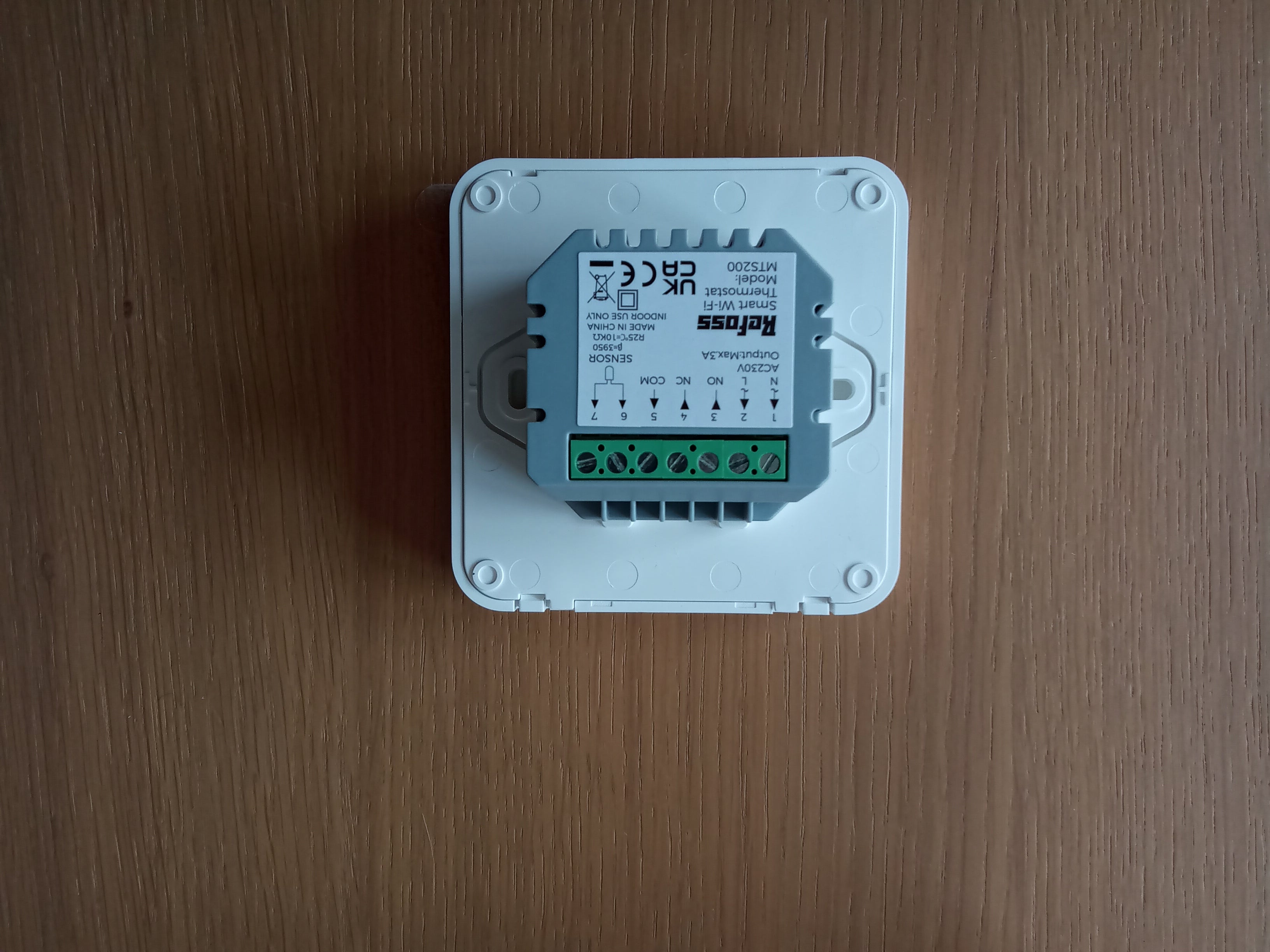 Refoss Termostato Calefacción WiFi GRADO A